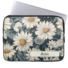 Retro Flowers 11 Laptoptasche