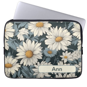 Retro Flowers 11 Laptoptasche Laptopschutzhülle