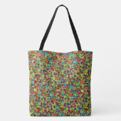Retro flowers tasche (Rückseite)
