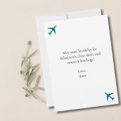 Retro-Flugzeug Cessna Luftfahrt Geburtstag