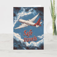 Retro-Flugzeug für sichere Reisen