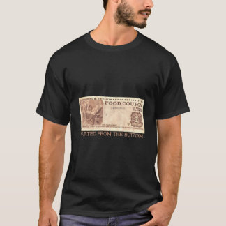Retro Food Coupon Bekleidung für die Kultur T-Shirt