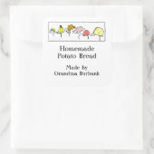 Retro Foods Custom Baking or Canning Aufkleber (Tasche)