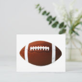 Retro Football Postkarte (Stehend Vorderseite)