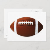 Retro Football Postkarte (Vorne/Hinten)