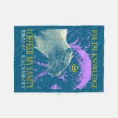 Retro For The Knowledge I Offer My Sanity Japanese Fleecedecke (Vorderseite (Horizontal))