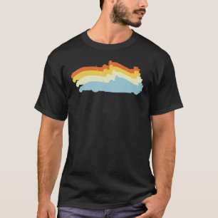 Retro-Formel-Rennwagen-Vintage-Rennwagen-Fahrer-Fo T-Shirt