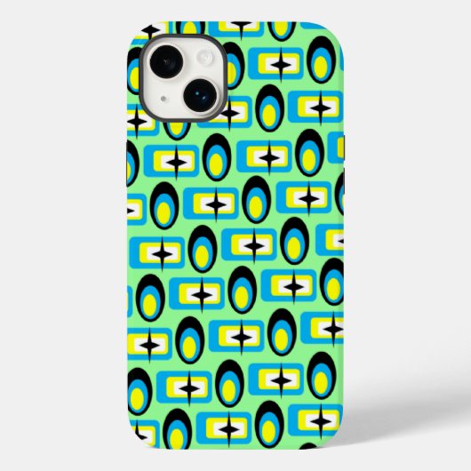 Retro-Formen Case-Mate iPhone Hülle (Rückseite)