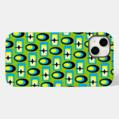 Retro-Formen Case-Mate iPhone Hülle (Rückseite (Horizontal))