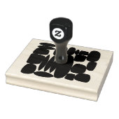 Retro-Formen Gummi-Briefmarke Gummistempel (Stempel)