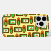 Retro-Formen iPhone Hülle (Rückseite (Horizontal))
