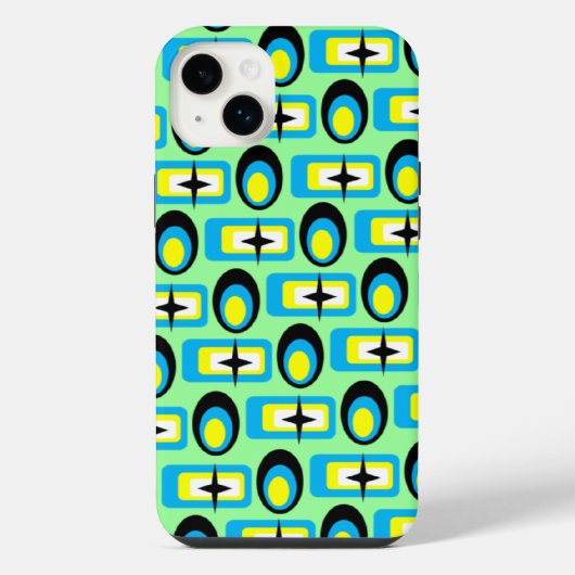 Retro-Formen iPhone Hülle (Rückseite)