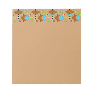 Retro-Formen Notizblock