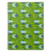 Retro-Formen Notizblock (Vorderseite)