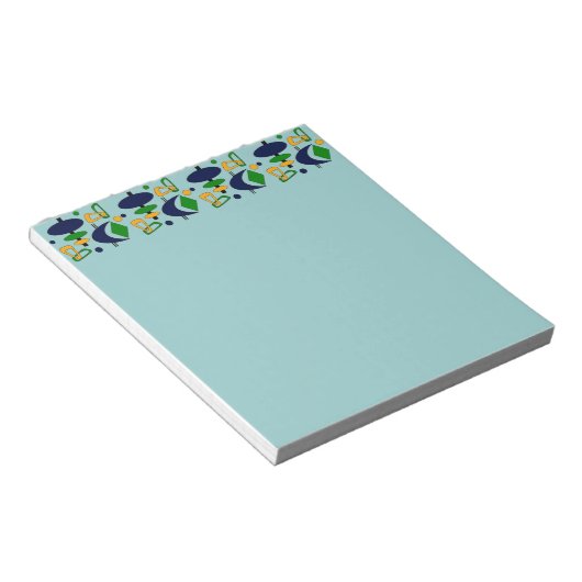 Retro-Formen Notizblock (angewinkelt)