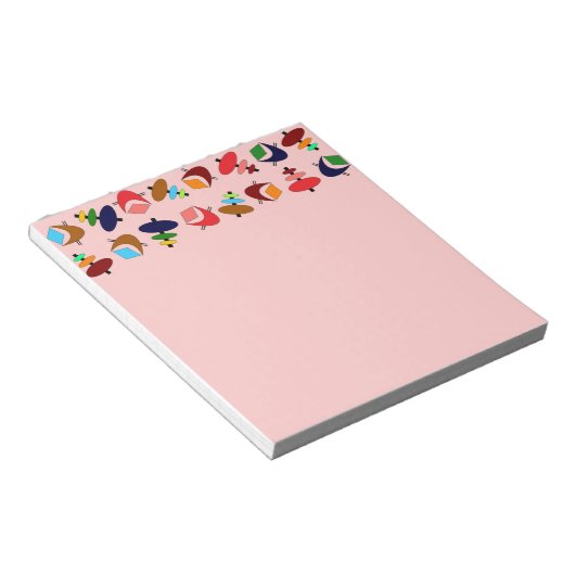 Retro-Formen Notizblock (angewinkelt)