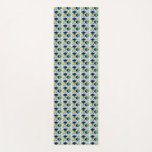 Retro-Formen Yogamatte (Vorderseite)