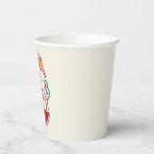 Retro Fort Desoto Bike Bahn Pappbecher (Links)