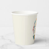 Retro Fort Desoto Bike Bahn Pappbecher (Rechts)