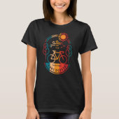 Retro Fort Desoto Bike Bahn T-Shirt (Vorderseite)