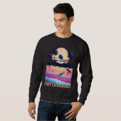 Retro Fort Lauderdale Florida Souvenir Surf Sweatshirt (Vorne ganz)