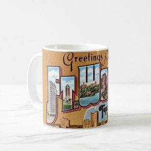 Retro Fort Worth TX Kaffeetasse