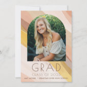 Retro Foto Class of 2023 High School Abschluss (Vorderseite)