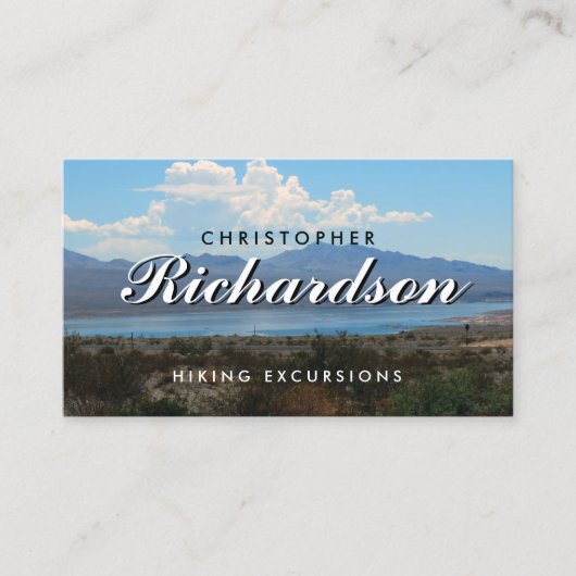 RETRO-FOTO für die VINTAGE TYP-BEHANDLUNG Visitenkarte (Vorderseite)