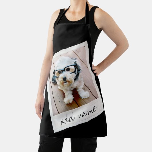 Retro-Foto mit einem großen Bild Schürze (InSitu)