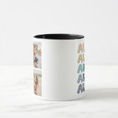 Retro Foto Personalisierter Kaffee Cup für Tante Tasse (Zentrum)