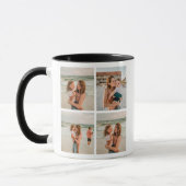 Retro Foto Personalisierter Kaffee Cup für Tante Tasse (Links)