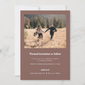 Retro-Foto Save the Date (Rückseite)