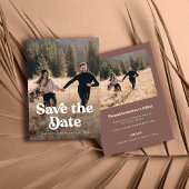 Retro-Foto Save-the-Date Save The Date