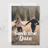 Retro-Foto Save-the-Date Save The Date (Vorderseite)