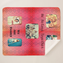 Retro Foto Soft Red Diamond