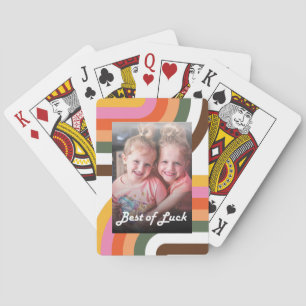 Retro-Foto-Spielkarten Spielkarten