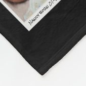 Retro-FotoCollage Fleecedecke (Ecke)