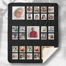 Retro-FotoCollage Sherpadecke