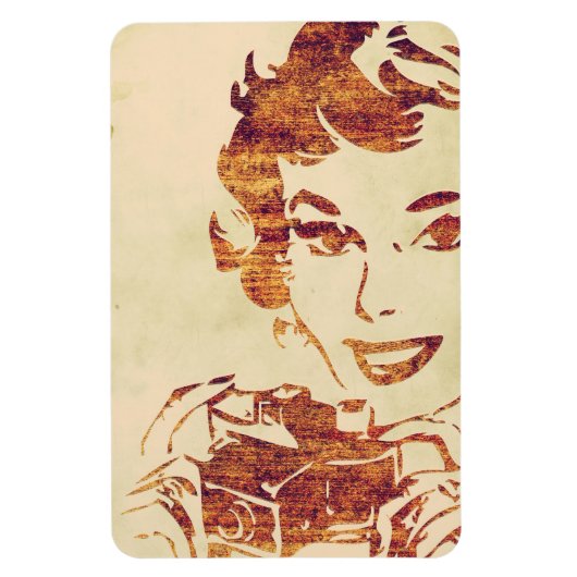 Retro-Fotograf Magnet (Vertikal)