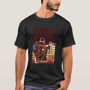 Retro Fotokamera Ich bin im Begriff, Männer wem zu T-Shirt