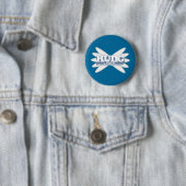 Retro Foucault Pendel-Knopf Button (Beispiel)