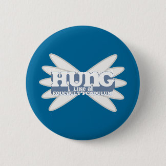 Retro Foucault Pendel-Knopf Button