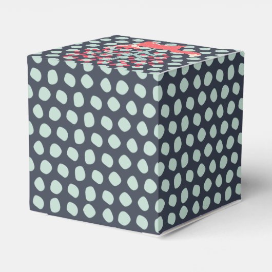 Retro Fox Geschenkschachtel (Rückseite)