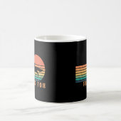 Retro Fox Kleinkind T - Shirts Kaffeetasse (Mittel)