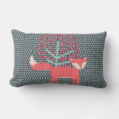 Retro Fox Lendenkissen (Vorderseite)