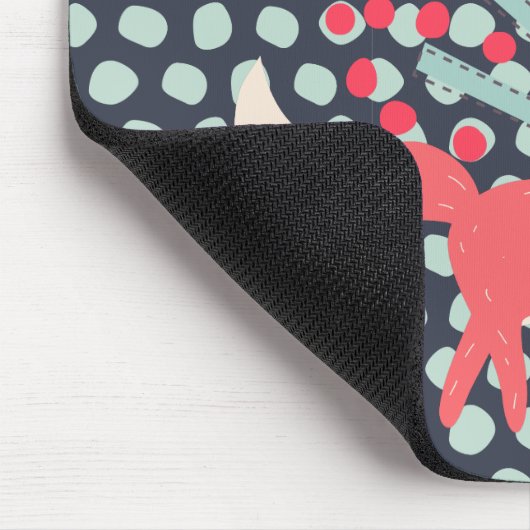 Retro Fox Mousepad (Ecke)