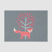 Retro Fox Seidenpapier (Vorderseite)