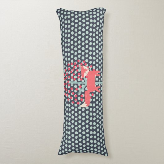 Retro Fox Seitenschläferkissen (Vorderseite Vertikal)