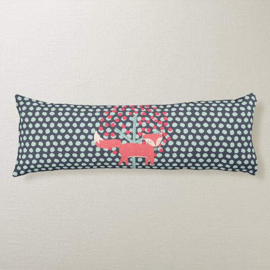 Retro Fox Seitenschläferkissen (Vorderseite)