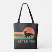 Retro Fox Tasche (Rückseite)
